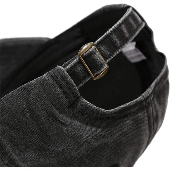 Unisex Baseball Cap Smile Face Vintage Cotton Adjustable Dad Hat Low Profile - Picture 4 of 6